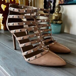 Mix No. 6 Cream Heels Elegant Design